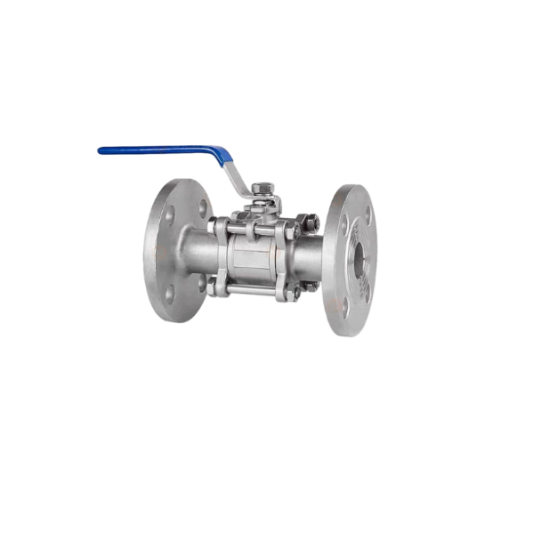 Altzairu herdoilgaitzezko 3pc Flange Ball Balbula Altzairu herdoilgaitzezko 3pc Flange Ball Balbula